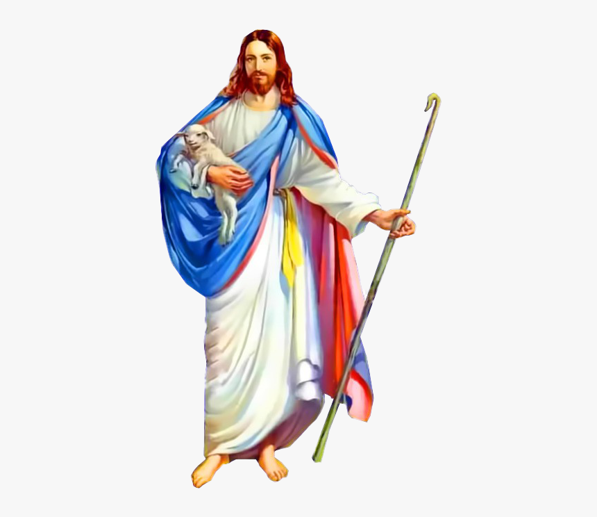 Christ Png File - Jesus As Shepherd Png, Transparent Png, Free Download