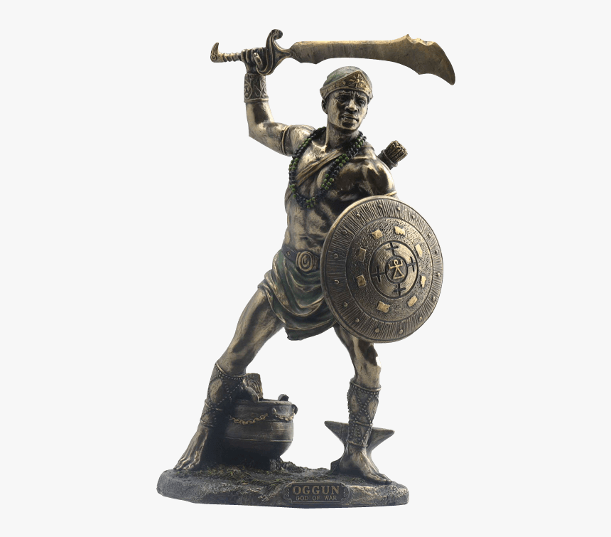 God Of War, Iron And Hunting Statue - Ogun Sculptures, HD Png Download, Free Download