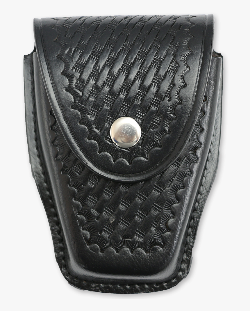 First Class Basket Weave Genuine Leather Handcuff Holder - Leather, HD Png Download, Free Download