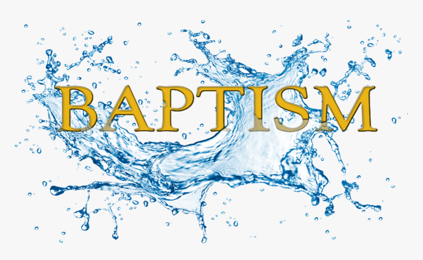 Baptism - Transparent Background Water Splash Png, Png Download, Free Download