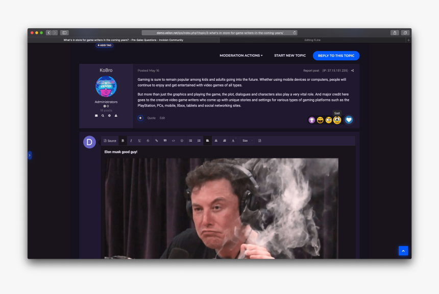 Elon Musk Smoke Joint, HD Png Download, Free Download