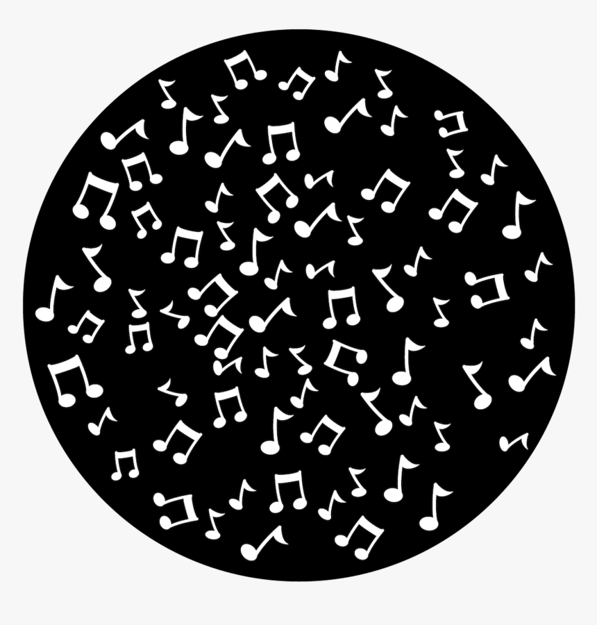 Breakup Music Notes - Circle, HD Png Download, Free Download
