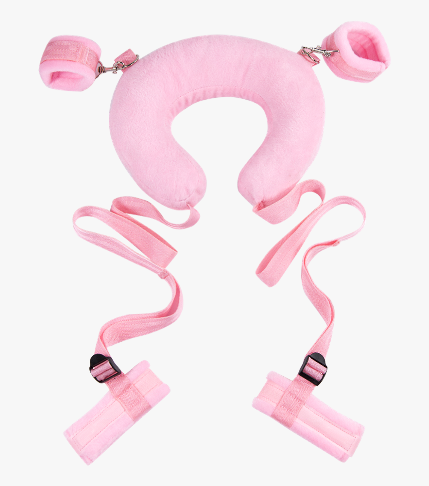 Plush Sex Pillow With Handcuffs And Ankle Cuffs Adult - Sex Toy, HD Png Download, Free Download