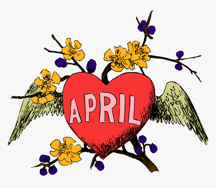 Clipart Calendar April - April Transparent Png, Png Download, Free Download