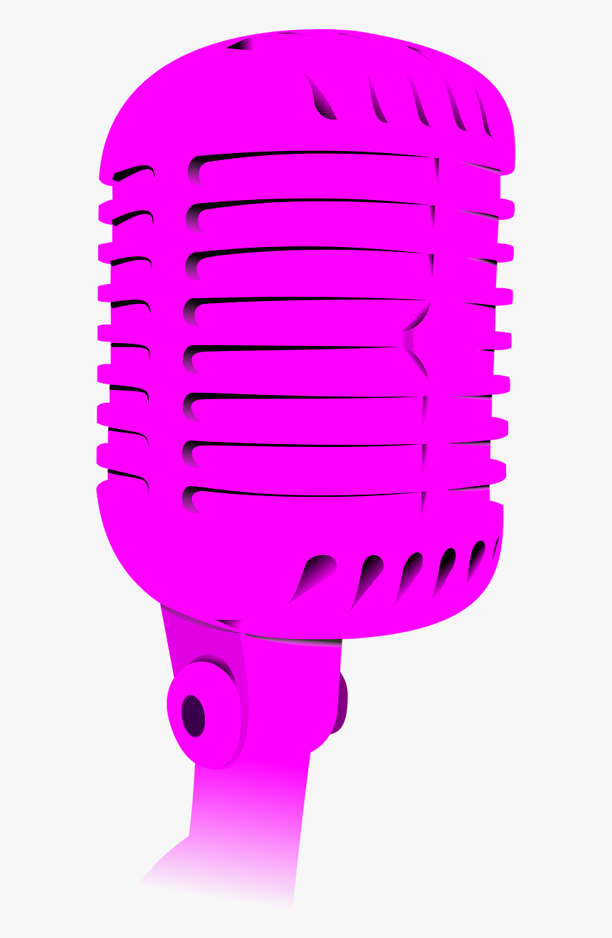 Mic Pink Png, Transparent Png, Free Download