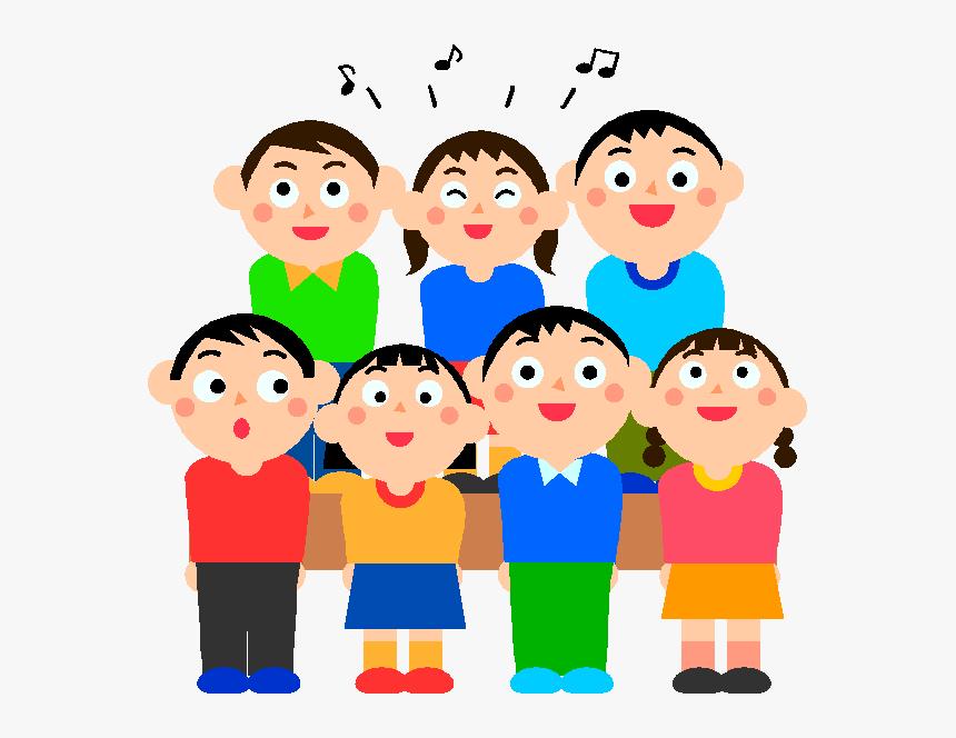 Children Singing Clipart Singing Clip Art - Students Singing Clipart, HD Png Download, Free Download