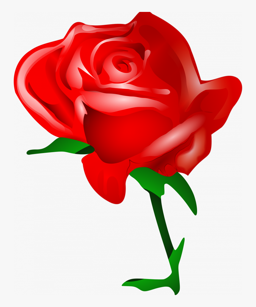 Download This High Resolution Rose Png Image - Love Flowers Romantic Download, Transparent Png, Free Download