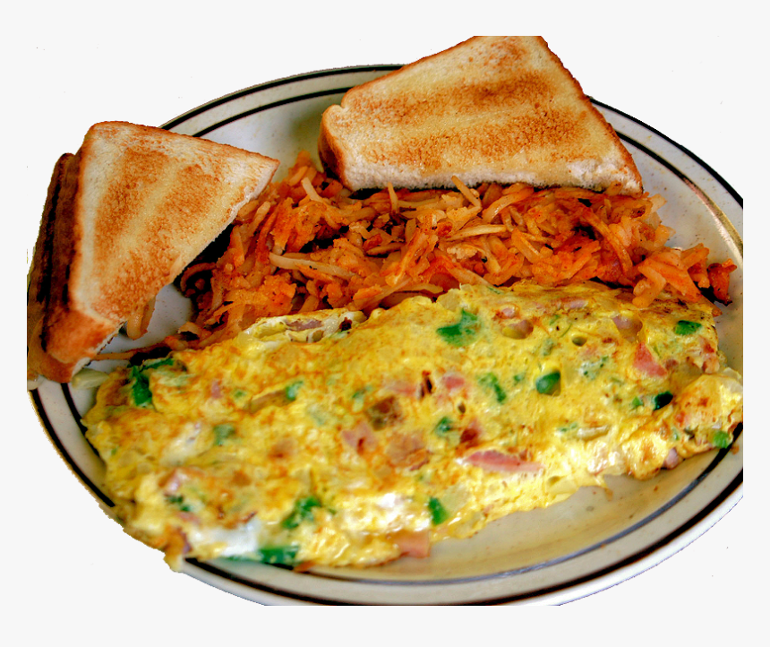 Western Omelet - Western Omelette With Bacon, HD Png Download, Free Download