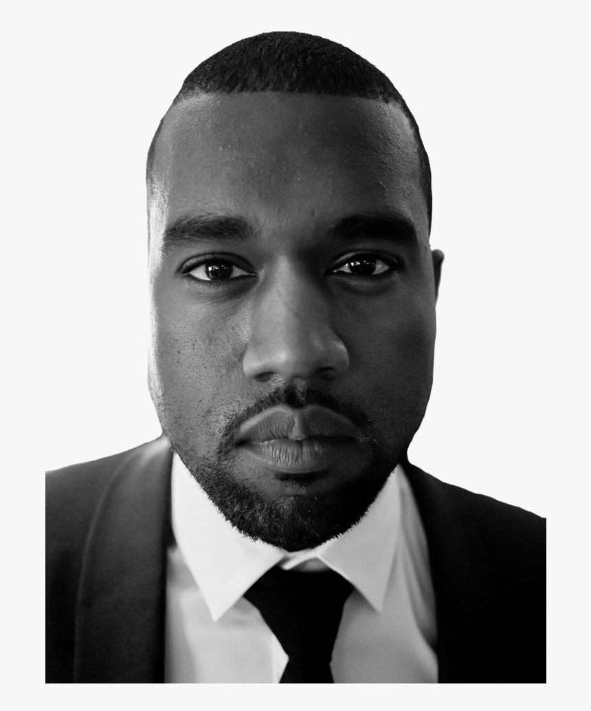 Kanye West Black And White, HD Png Download, Free Download