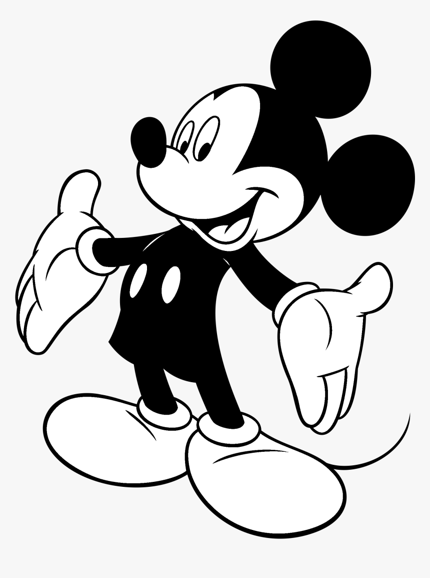 Mickey Mouse Minnie Mouse Scalable Vector Graphics - Mickey Mouse Walt Disney Png, Transparent Png, Free Download