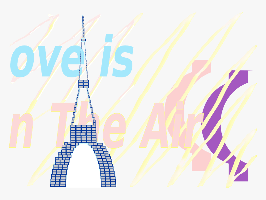 Free E-card Love Is In The Air La Tour Eiffel Tower - Poster, HD Png Download, Free Download