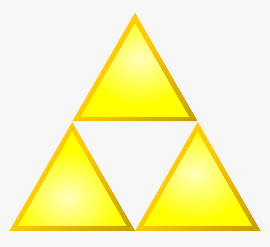 Legends Of Zelda Triforce, HD Png Download, Free Download
