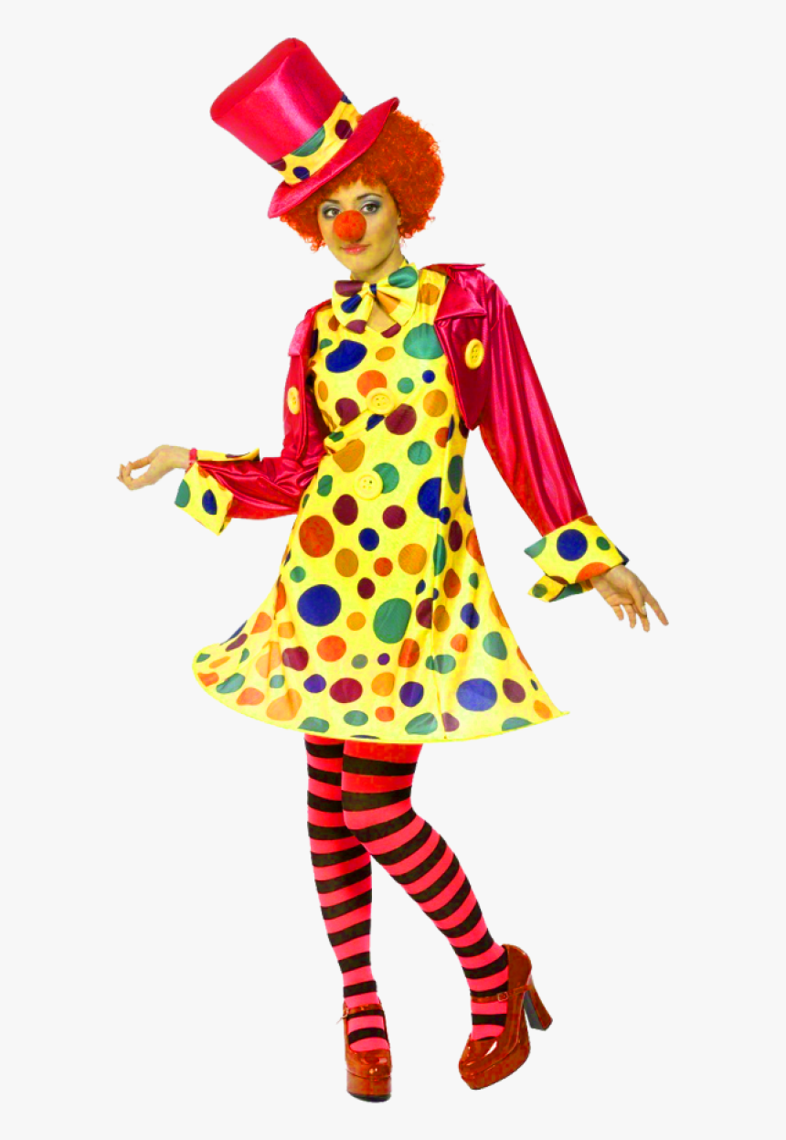Female Clown Png Image - Funny Clown Costumes, Transparent Png, Free Download