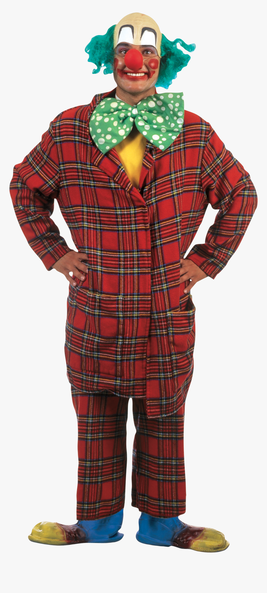 Clown - Clown In Plaid Suit, HD Png Download, Free Download