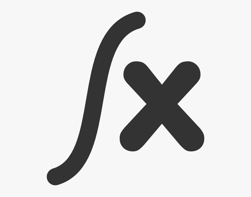 Free Math Symbols Clipart Image - Function Symbol, HD Png Download, Free Download