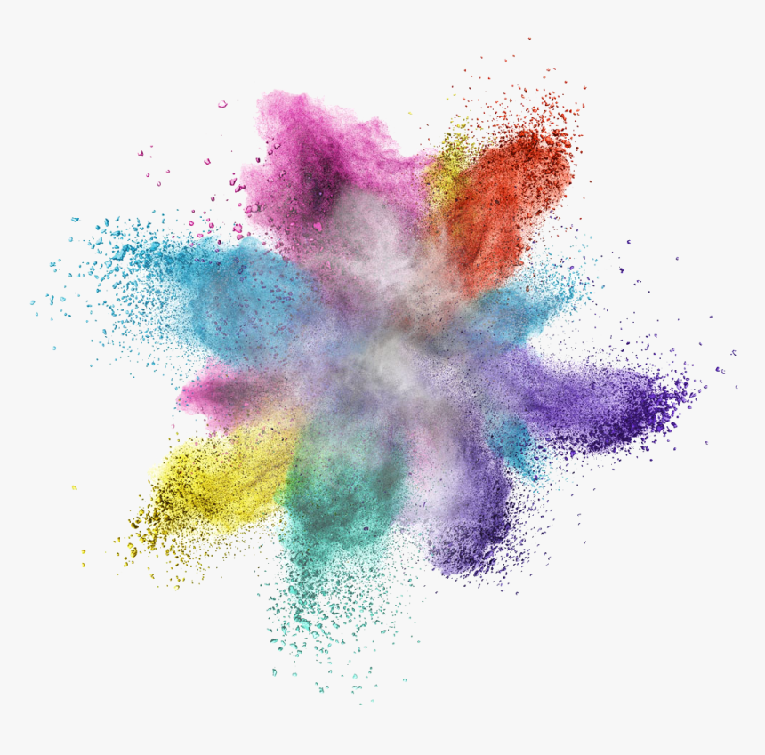 Powder Color Explosion Png, Transparent Png, Free Download