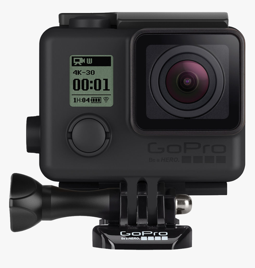 Gopro Png - Gopro Hero 4 Silver Black Case, Transparent Png, Free Download