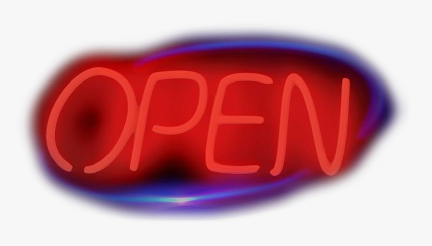 Neon Open Sign Png - Store Open Sign Transparent, Png Download, Free Download