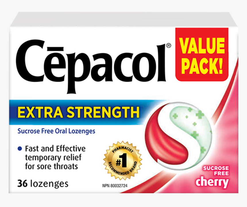 Thumb Image - Cepacol Extra Strength Cherry, HD Png Download, Free Download