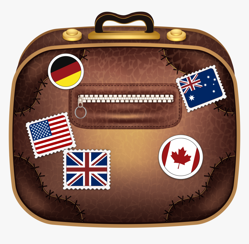 Passport Ticket And Suitcase, HD Png Download, Free Download