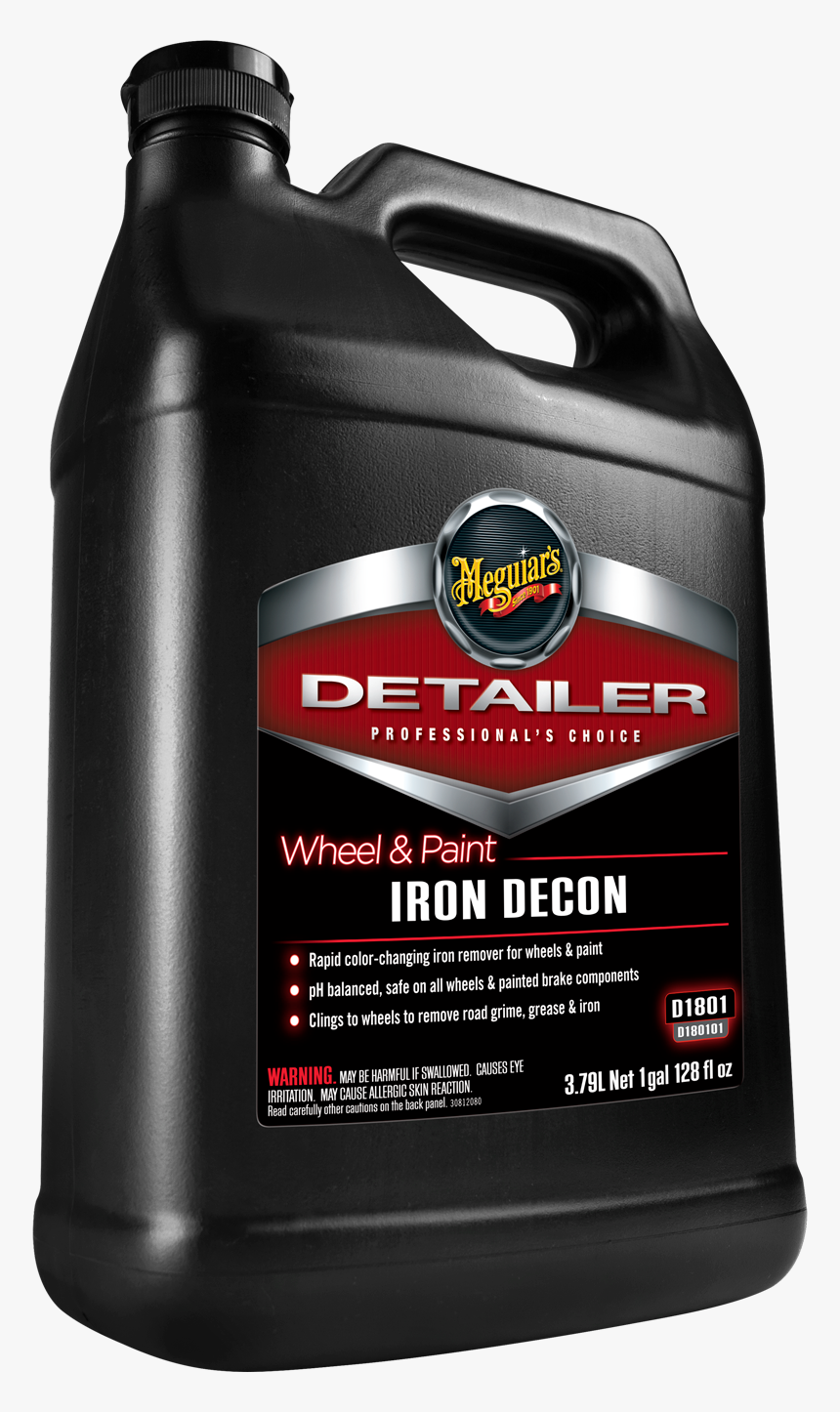 Meguiar"s D1801 Wheel & Paint Iron Decon Pro-strength - Meguiar's Rinse Free Express Wash & Wax, HD Png Download, Free Download