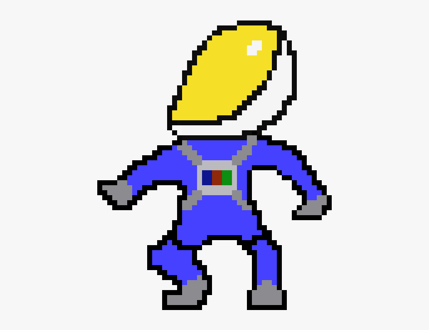 Space Helmet Pixel Art, HD Png Download, Free Download