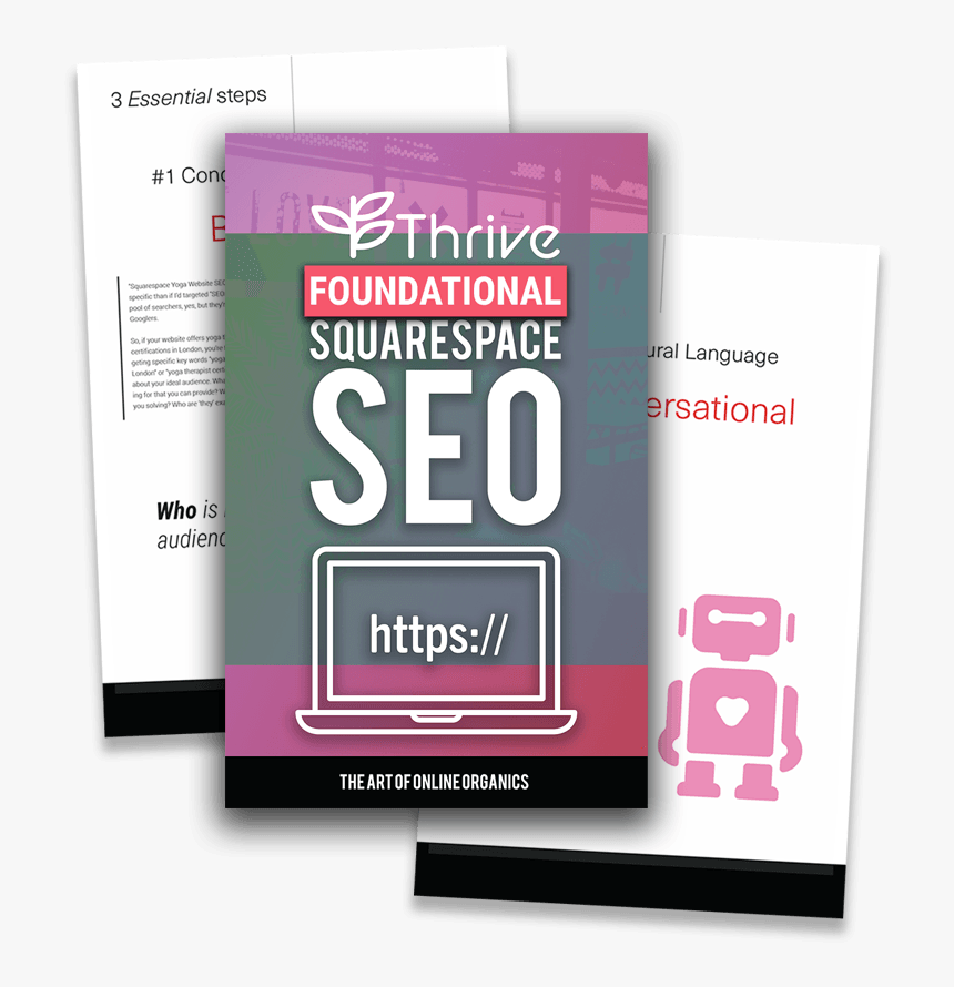 Thrive Guide To Foundational Squarespace Seo - Display Device, HD Png Download, Free Download
