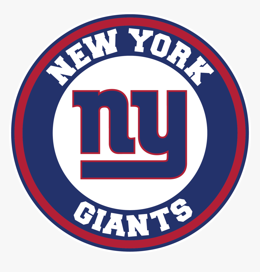 New York Giants Circle Logo Vinyl Decal / Sticker 5 - Ny Giants Logo Png, Transparent Png, Free Download