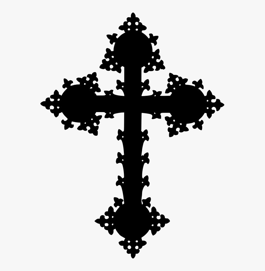 Freestanding Cross - Gold Transparent Christian Cross, HD Png Download, Free Download