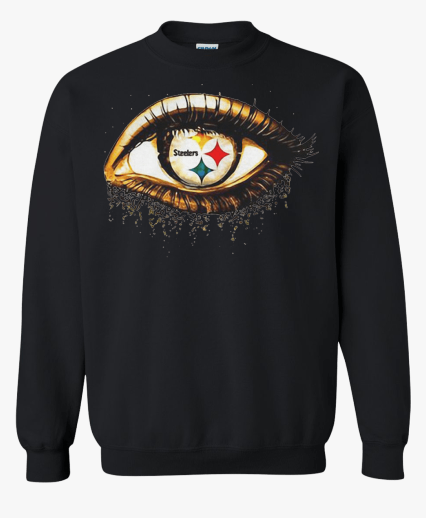 Check Awesome Pittsburgh Steelers Gold Eyes - Sweatshirt, HD Png Download, Free Download