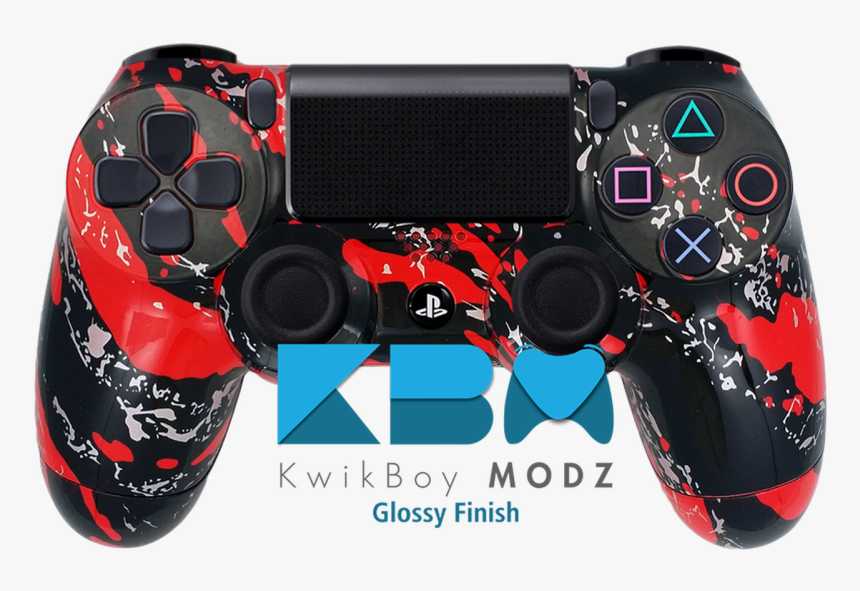 Red Camouflage Ps4 Controller, HD Png Download, Free Download