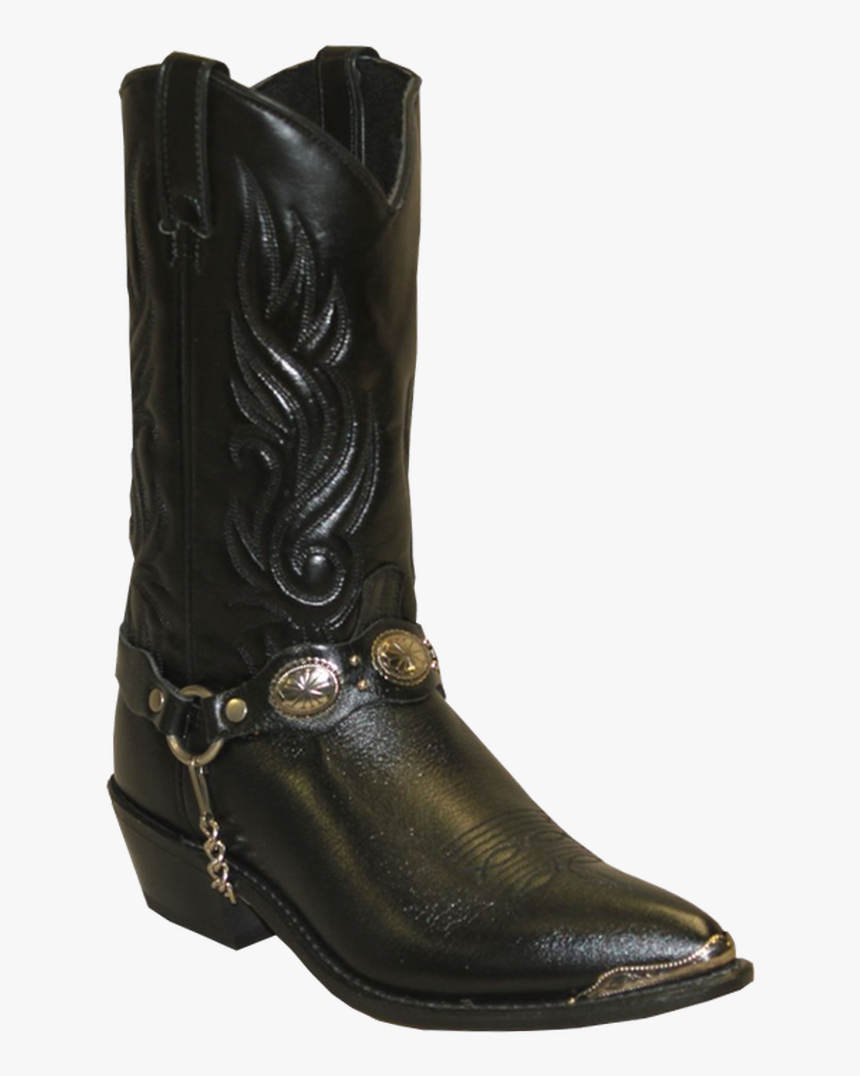 Men"s Sage Cowboy Boots With Concho Bracelet Black - Rock N Roll Cowboy Boots, HD Png Download, Free Download