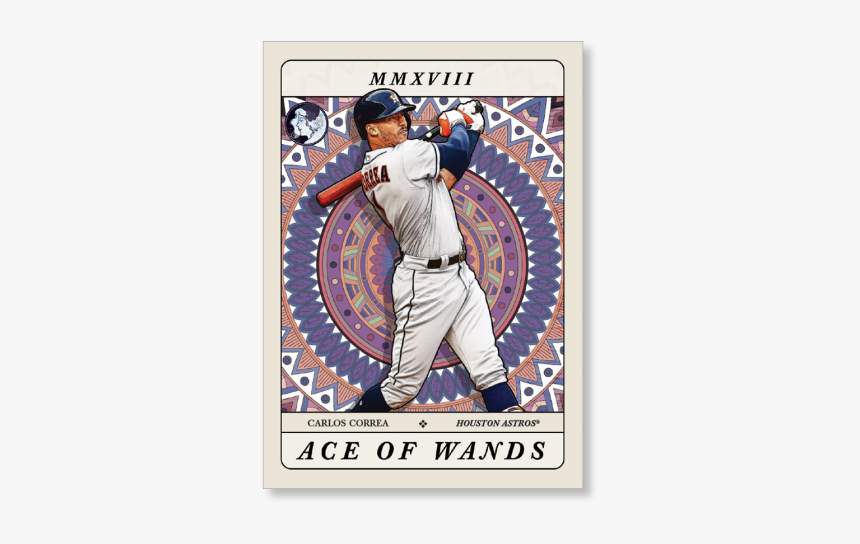 Carlos Correa 2018 Topps Gypsy Queen Baseball Tarot - Vintage Base Ball, HD Png Download, Free Download