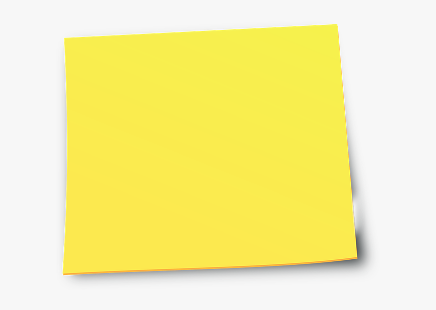 Paper Yellow Png, Transparent Png, Free Download