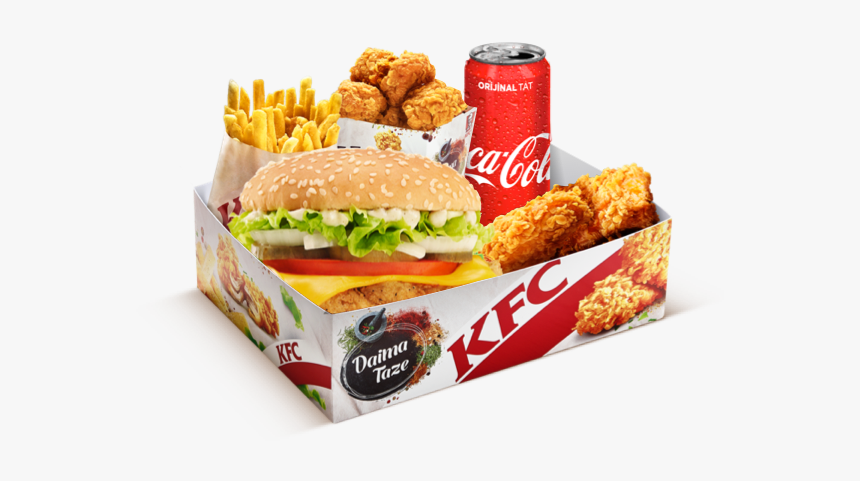 Fast Food Restaurant Kfc Hamburger Junk Food - Coca Cola, HD Png Download, Free Download