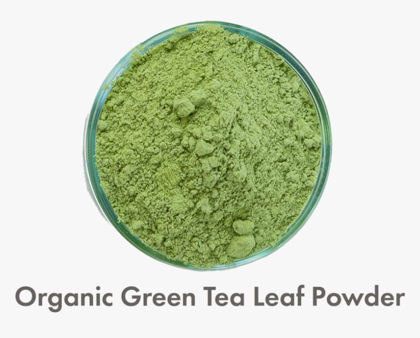 Organic Green Tea Leaf Powder - Eye Shadow, HD Png Download, Free Download