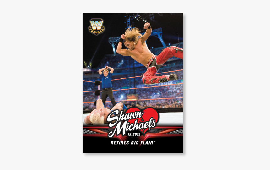 2018 Topps Wwe Heritage Retires Ric Flair Shawn Michaels - Fjord And Wild Mother, HD Png Download, Free Download
