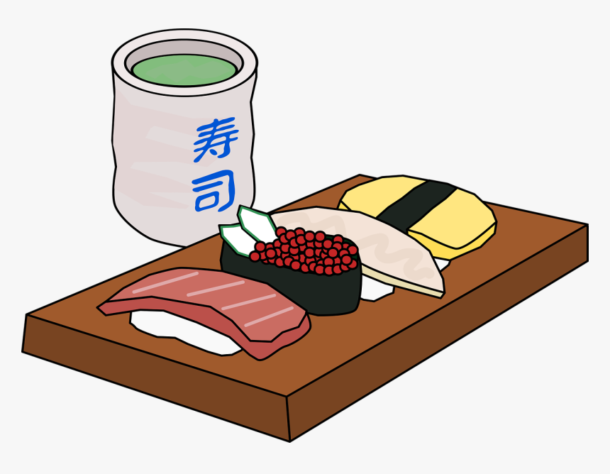 Sushi Clipart, HD Png Download, Free Download