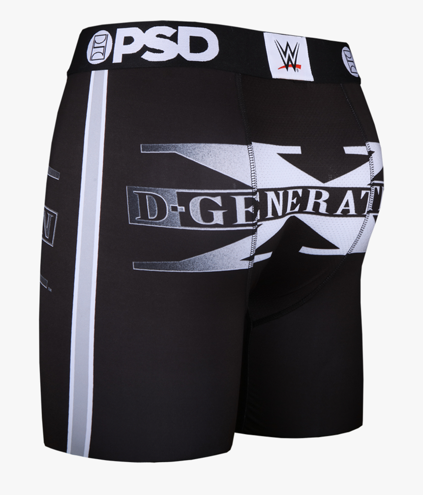 Men"s Black And White Boxer Brief/trunk - Triple H Dx, HD Png Download, Free Download