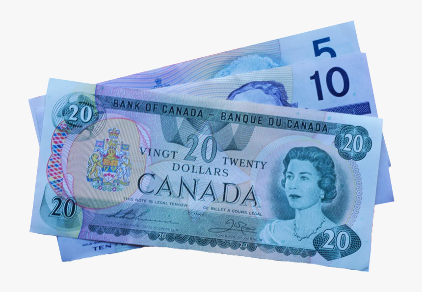 5, 10, And 20 Canadian Dollar Notes Png Image - Canadian Dollar Photo Download, Transparent Png, Free Download