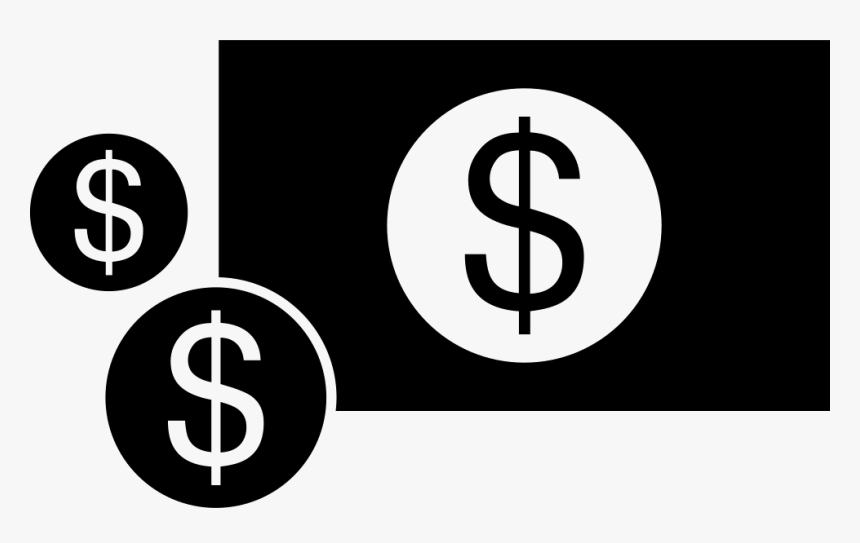 Dollar Bill And Coins - Design Ideas For Graphic Designers, HD Png Download, Free Download