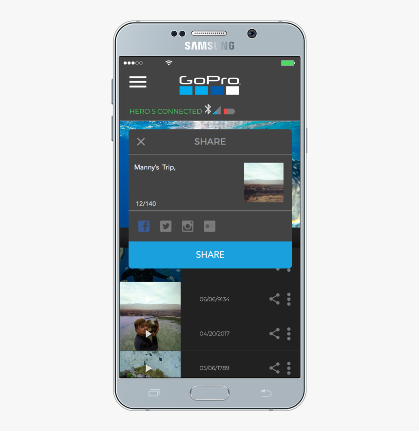 Share Main Samsung Galaxynote5 Silvertitanium Portrait, HD Png Download, Free Download