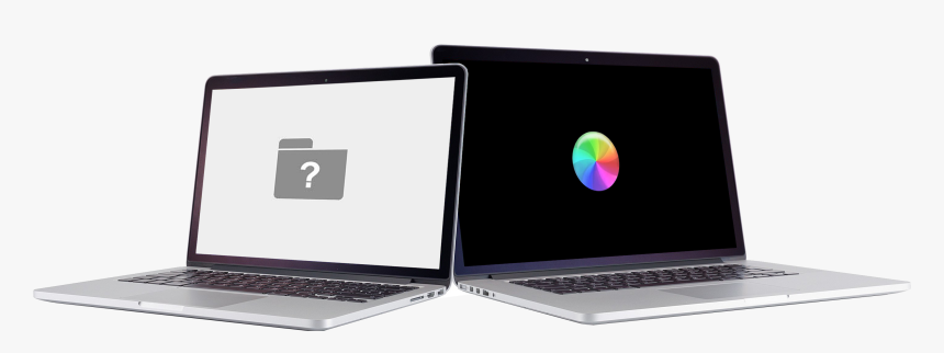 Macbook With Blinking Question Mark, HD Png Download, Free Download