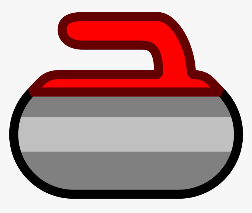 Curling Rock Clip Art, HD Png Download, Free Download