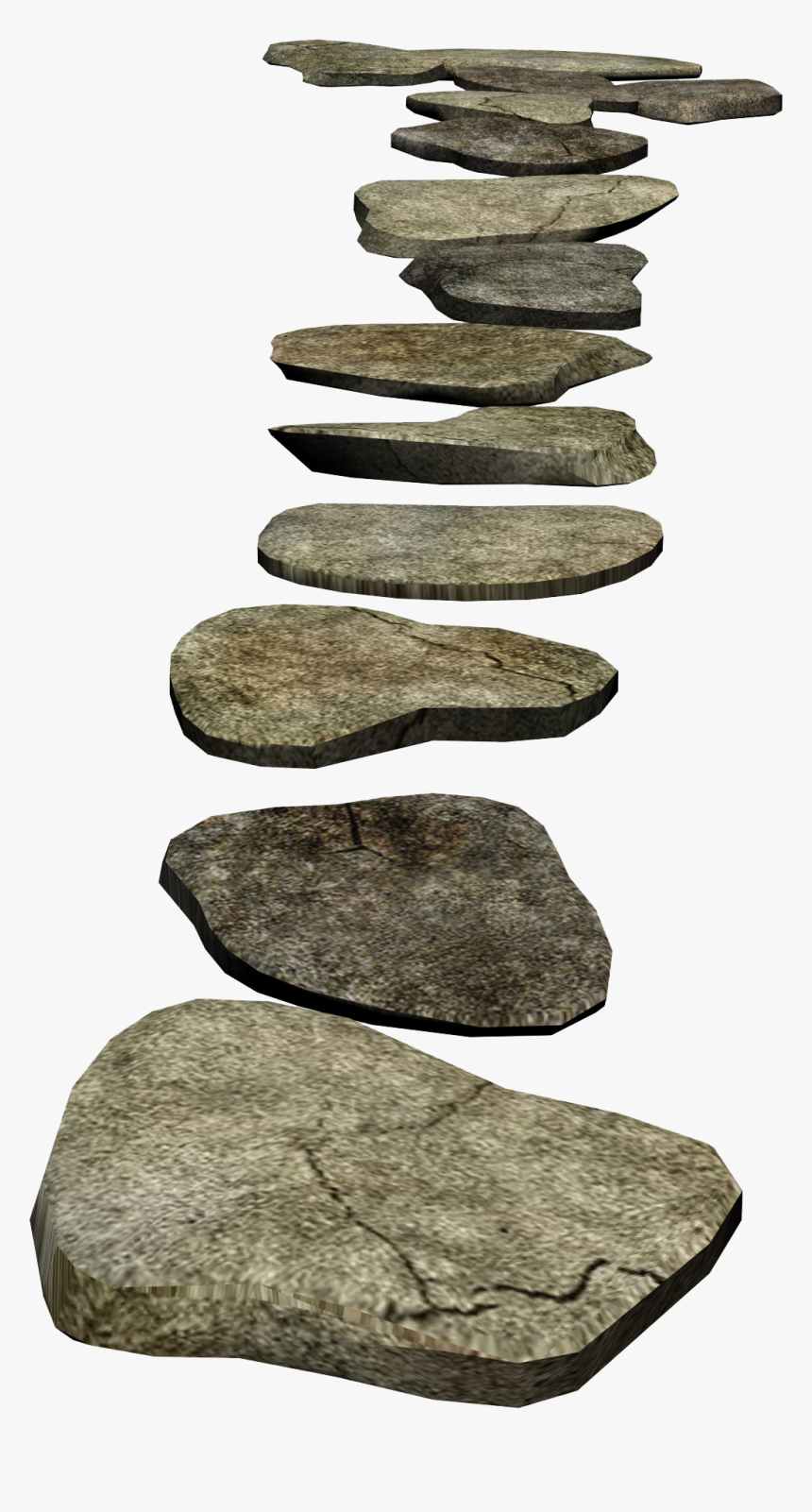 #ftestickers #pathway #rocks #stone - Rock Pavement Png, Transparent Png, Free Download