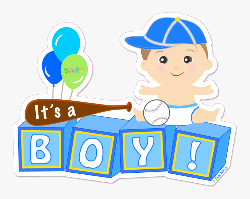 Itu0027s A Baby Boy - Its A Boy Clipart Png, Transparent Png, Free Download