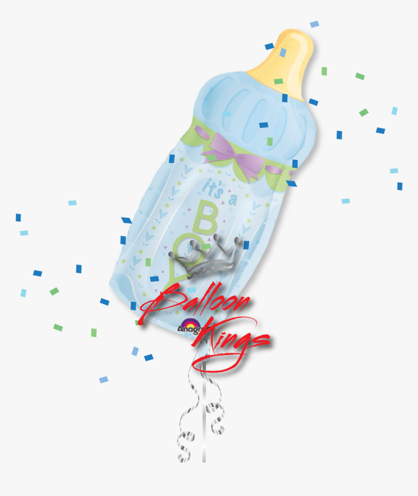 Baby Boy Bottle - Baby Boy, HD Png Download, Free Download