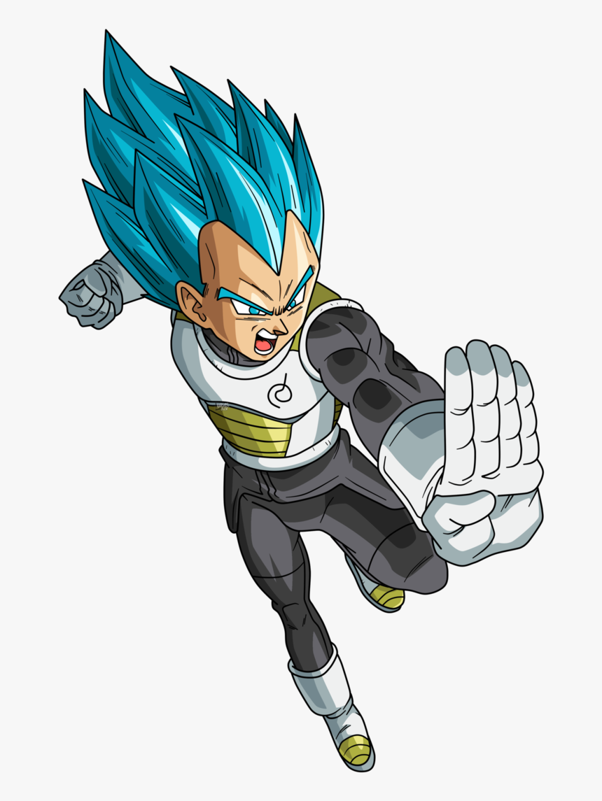 Thumb Image - Blue Dragon Ball Super Vegeta, HD Png Download, Free Download