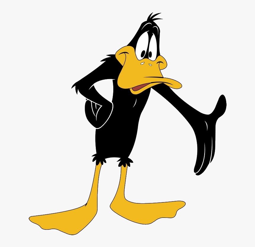 Daffy Duck - Bugs Bunny Characters Daffy, HD Png Download, Free Download