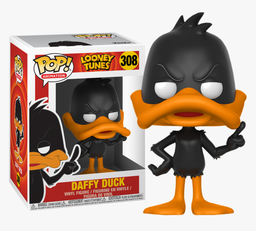 Daffy Duck Pop Vinyl Figure - Daffy Duck Pop, HD Png Download, Free Download